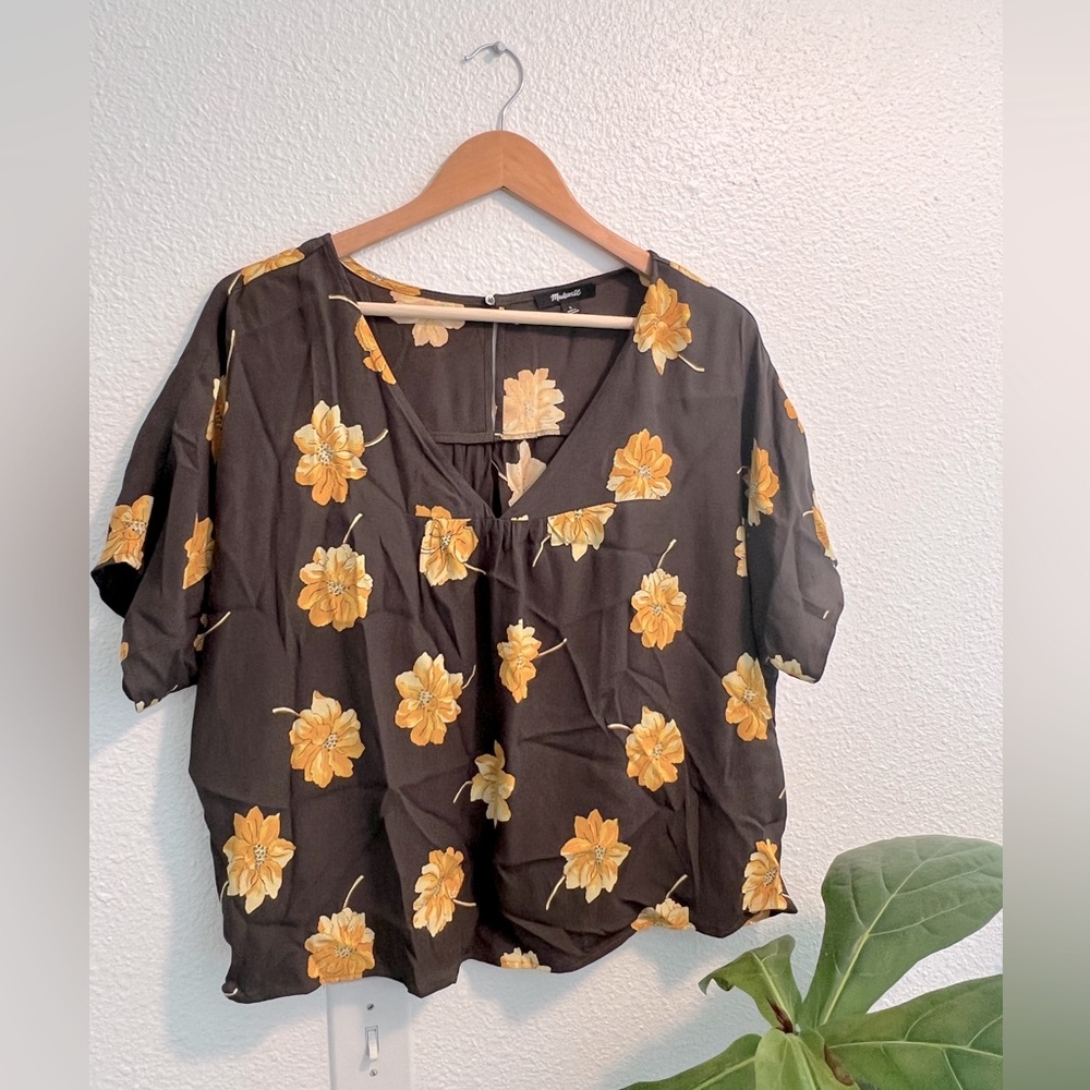 Madewell floral top
